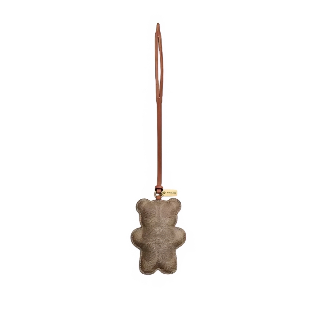 Signature Coach Puffy Bear charm